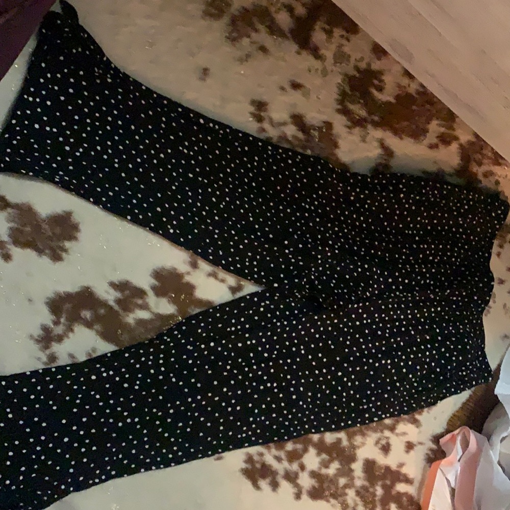 Polka dot pants